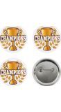 Kampioensfeest buttons champions