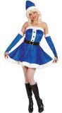 Kerst kleding blauw