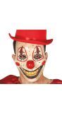 Killer clown gezichtsmasker