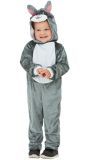 Kinder onesie konijn