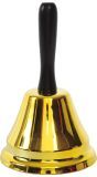 Klassieke kerstbel goud 20cm