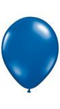 Kleine donkerblauwe basic ballonnen 100 stuks