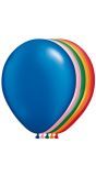 Kleine gekleurde feest ballonnen 100 stuks