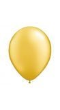 Kleine gouden metallic ballonnen 20 stuks