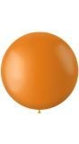 Knal oranje ballon matte kleur