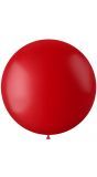 Knal rode ballon matte kleur