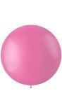 Knal roze ballon matte kleur