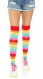 Kniekousen regenboog kleuren