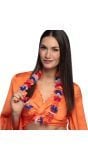 Koningsdag hawaii slinger oranje rood wit blauw