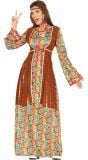 Lange 60s hippie jurk
