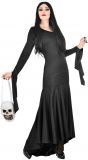 Lange gothic jurk zwart