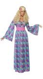 Lange hippie bloemen jurk