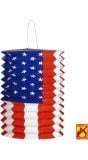 Lantaarn lampion amerikaanse vlag
