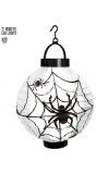 Lantaarn LED halloween spinnenweb