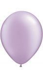 Lavendel paarse metallic ballonnen 10 stuks