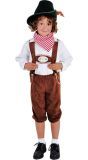 lederhosen jongens bruin