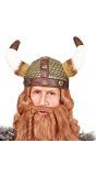 Lederlook Viking helm