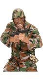 Leger drinkbidon met camouflage