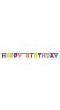 Letterslinger Happy Birthday Color Pop 160cm