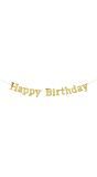 Letterslinger happy birthday glossy black