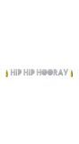 Letterslinger Hip Hip Hooray 160cm