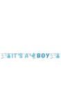 Letterslinger it's a boy geboorte jongen