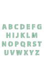 Letterslinger Set Doe het zelf Groen