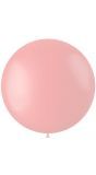 Licht roze ballon matte kleur