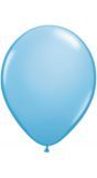 Lichtblauwe basic ballonnen 50 stuks 30cm