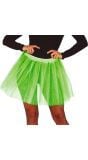 Lichtgroene tutu dames