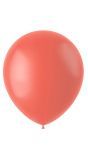 Lichtrode ballonnen matte kleur