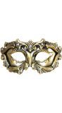 Luxe barones oogmasker brons