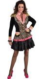 Luxe paradejas vrouw panter