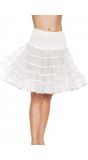 Luxe witte petticoat
