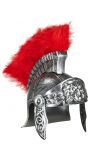 Luxe zilveren centurion helm