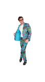 Maatpak 80s lover blauw mannen