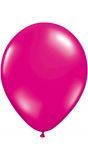 Magenta roze basic ballonnen 50 stuks 30cm
