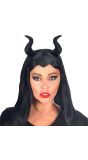 Maleficent haarband zwart