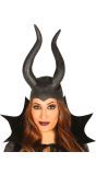 Maleficent helm met horens