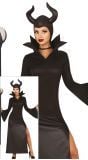 Maleficent jurk halloween dames