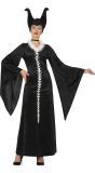 Maleficent jurk vrouw zwart