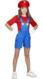 Mario kostuum meisjes