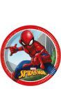 Marvel Spiderman feestbordjes 8 stuks