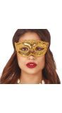Masquerade oogmasker goud