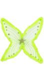 Maxi glitter vleugels groen