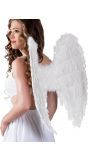 Medium engel vleugels wit