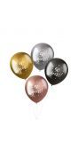 Metallic shimmer ballonnen 50 years