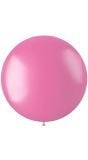 Metallic XL ballon bubblegum roze