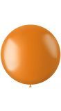 Metallic XL ballon oranje