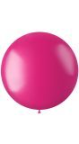 Metallic XL ballon roze